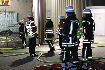 Illingen: Brand Recycling Firma
